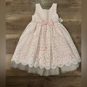 American Princess Pink Lace Dress